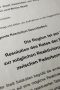 Resolution zur Almetalbahn von den Räten in Borchen, Salzkotten, Büren und Brilon angenomme