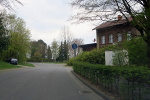 Ahden Bahnübergang Bahnhof
