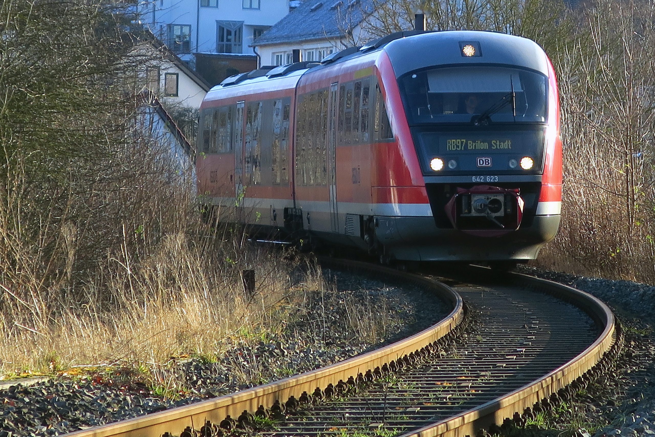 Regionalbahn RB 97 zwischen Brilon Wald und Brilon Stadt